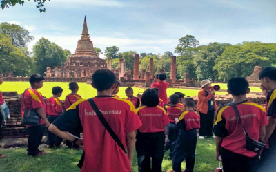 โรงเรียนบ้านธารชะอมจัดกิจกรรมทัศนศึกษาแหล่งเรียนรู้ ประจำปี 2568